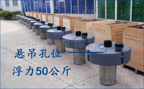 整装待发的浮水喷泉曝气机 整装待发的浮水喷泉曝气机