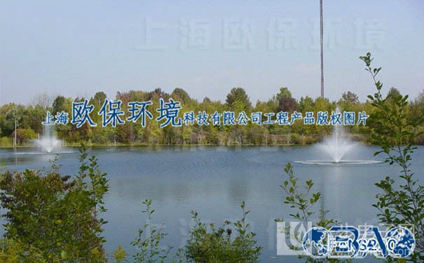 喷泉曝气机的使用 喷泉曝气机的使用