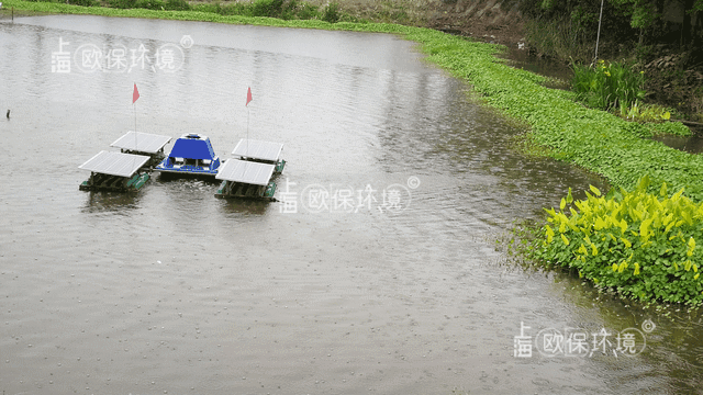 解层式太阳能曝气机下雨天也可以工作 解层式太阳能曝气机下雨天也可以工作