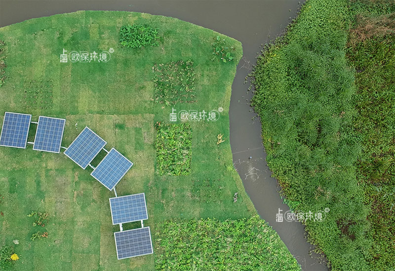 浮田型净水平台(太阳能曝气生物浮岛)案例参考三 浮田型净水平台(太阳能曝气生物浮岛)案例参考三