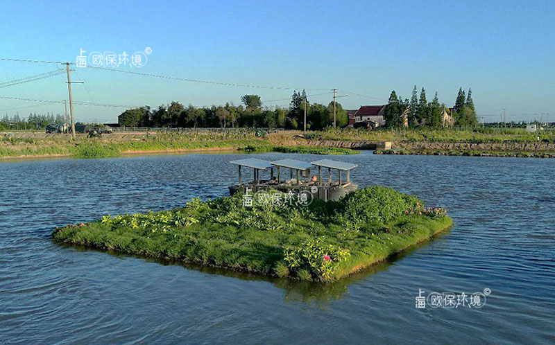 浮田型净水平台(太阳能曝气生物浮岛)案例参考二 浮田型净水平台(太阳能曝气生物浮岛)案例参考二
