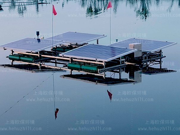 太阳能推流曝气机净水效果 太阳能推流曝气机净水效果