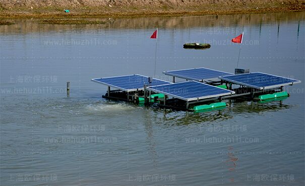 太阳能推流曝气机主要规格有0.75kw,1kw 太阳能推流曝气机主要规格有0.75kw,1kw