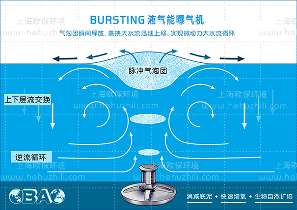 液气能曝气机净水原理图 液气能曝气机净水原理图